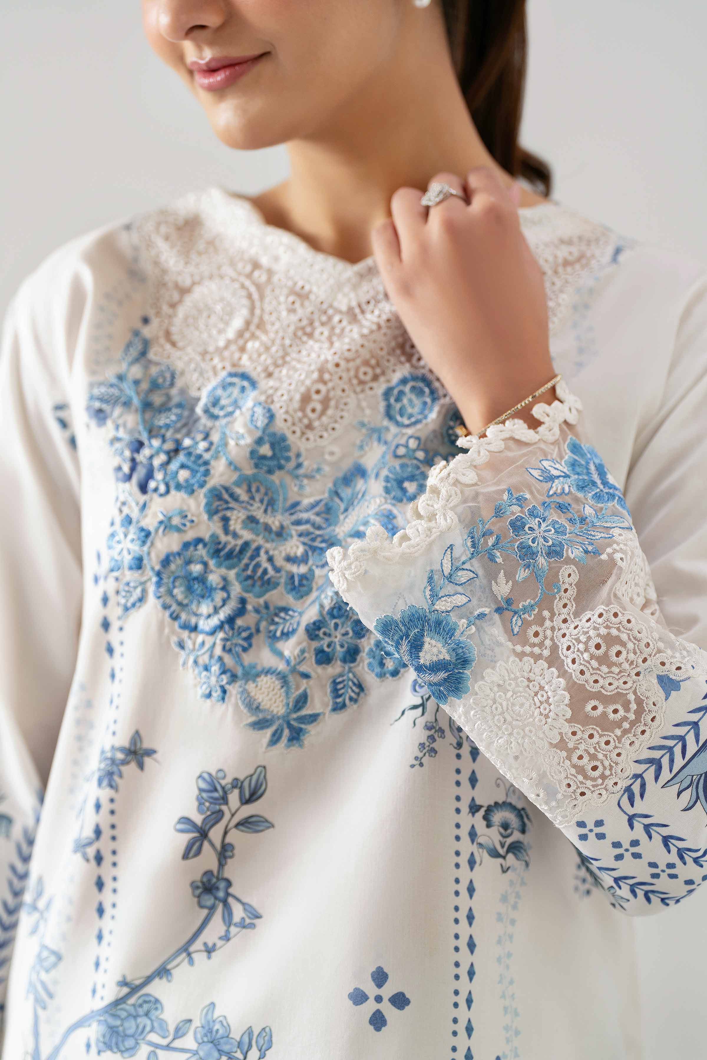 2 Piece - Digital Printed Embroidered Suit - 42601059 - Image 5