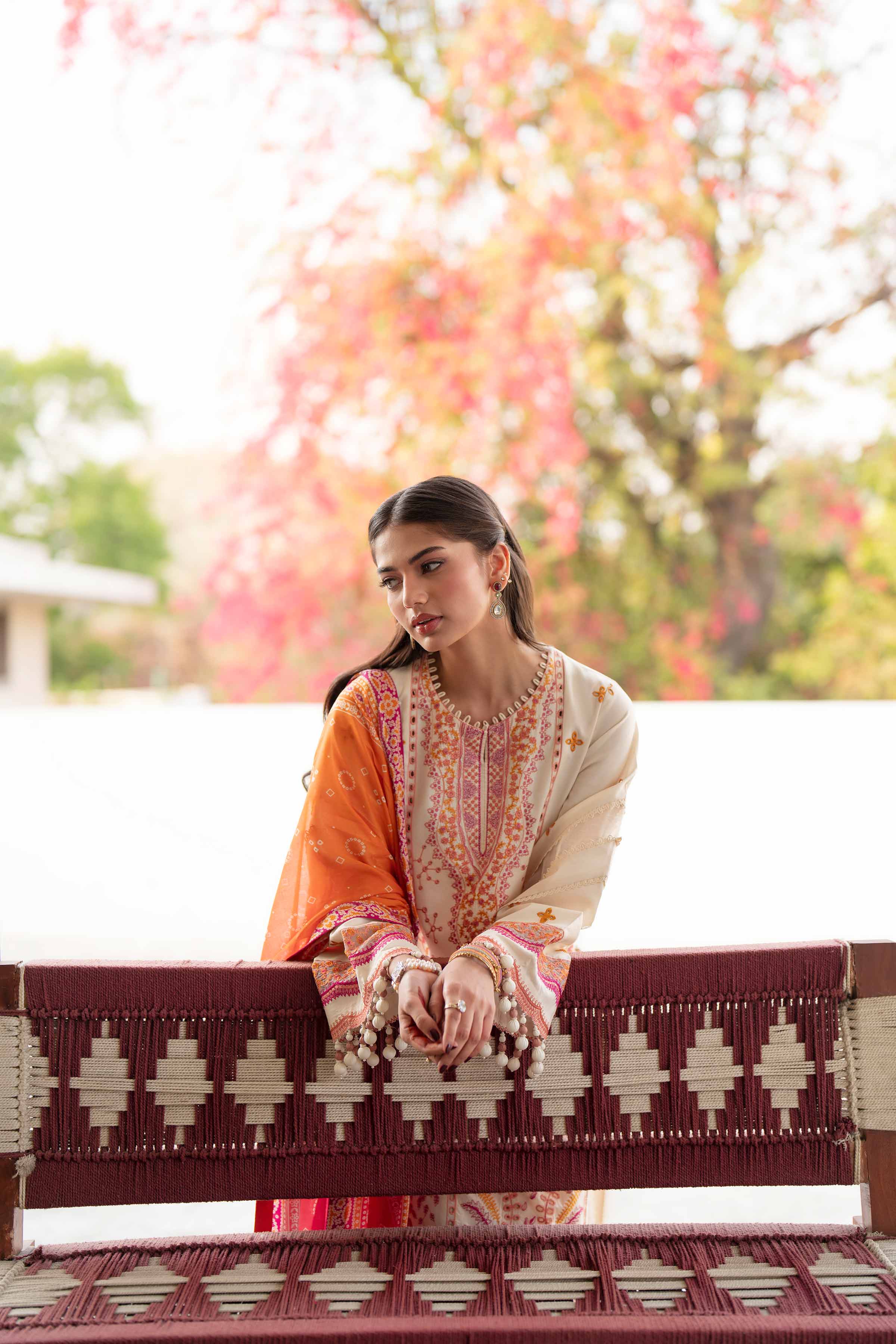 3 Piece - Digital Printed Embroidered Suit - 42601738 - Image 3