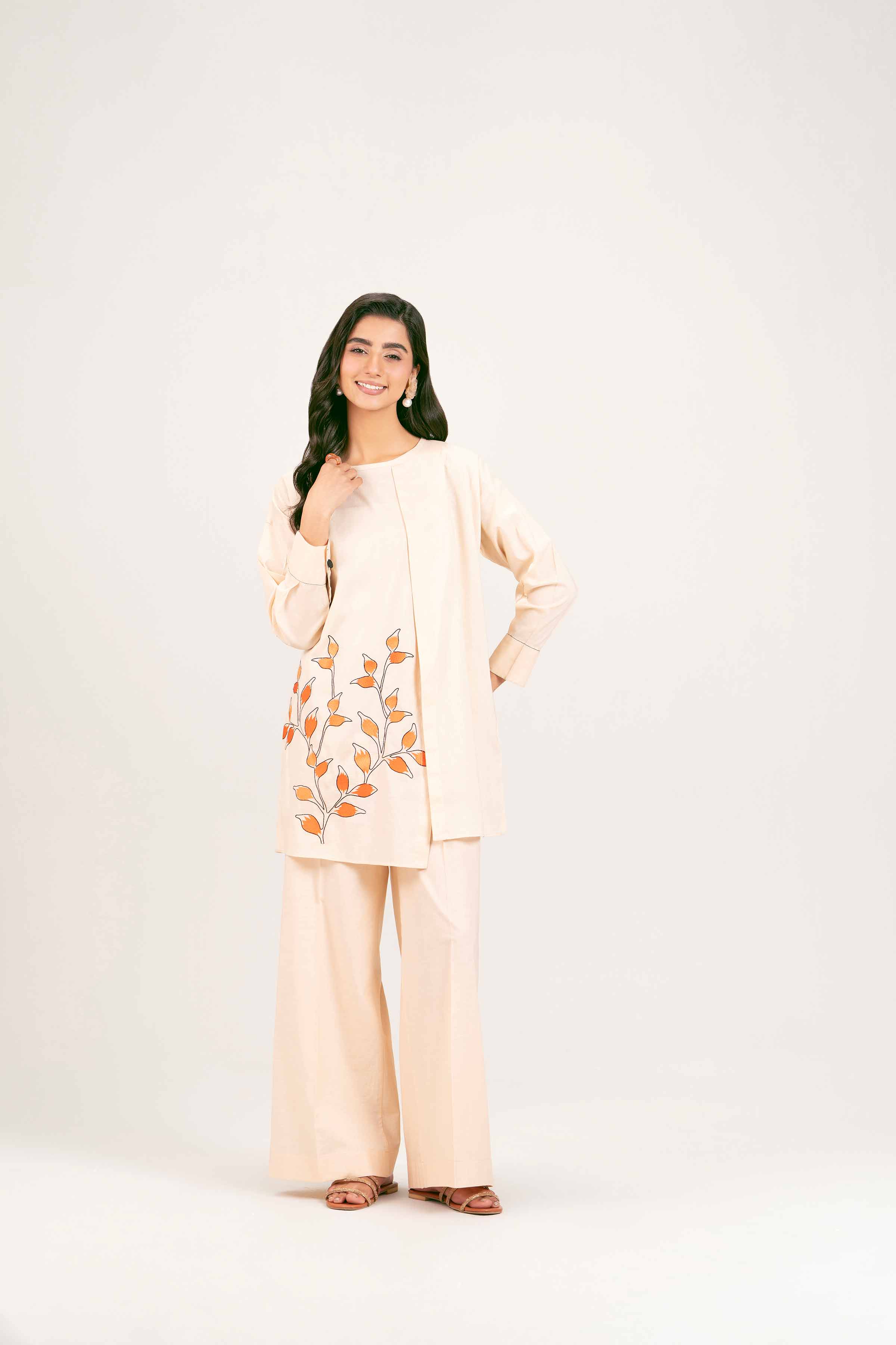 2 Piece - Embroidered Suit - AS25-40 - Image 4