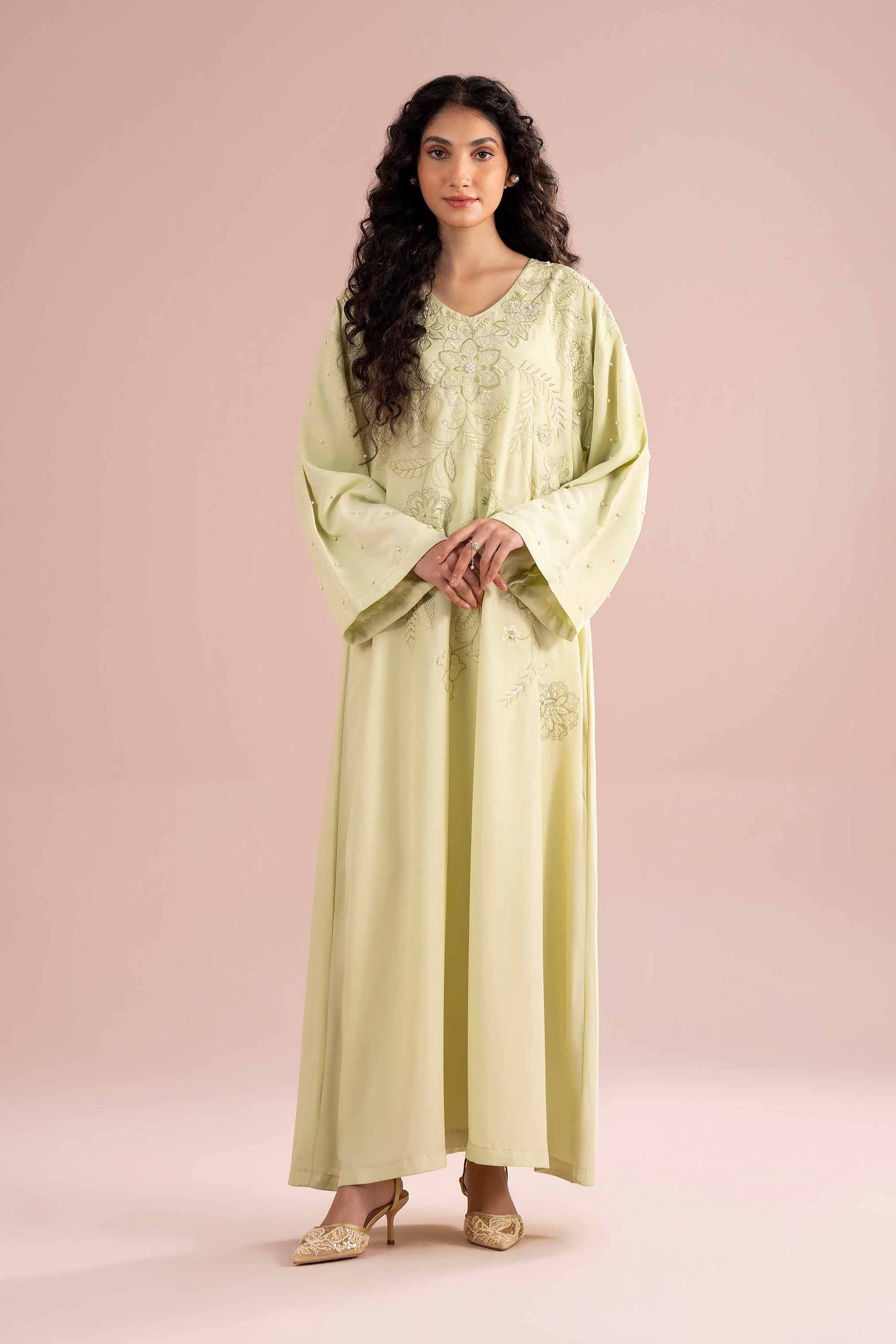 Embroidered Dress - FE26-07 - Image 5