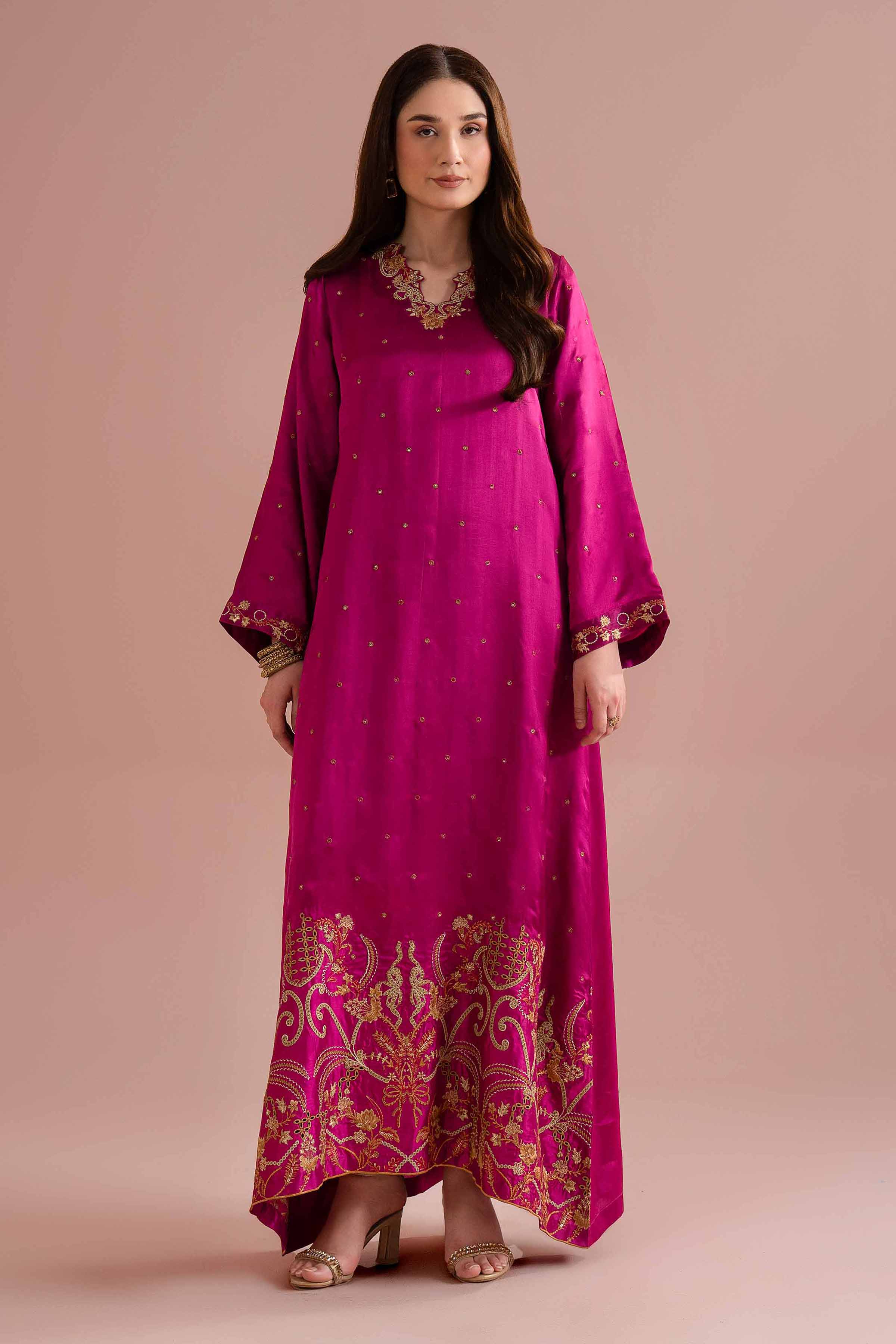 Embroidered Dress - FE26-09 - Image 5