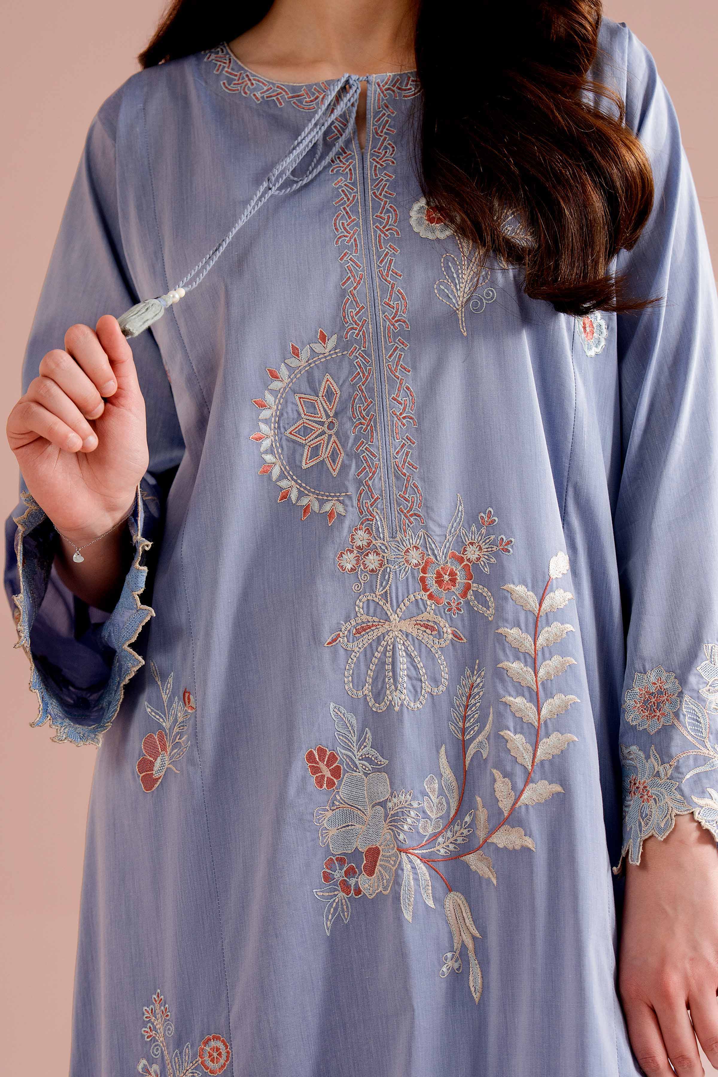 Embroidered Shirt - FE26-101 - Image 7