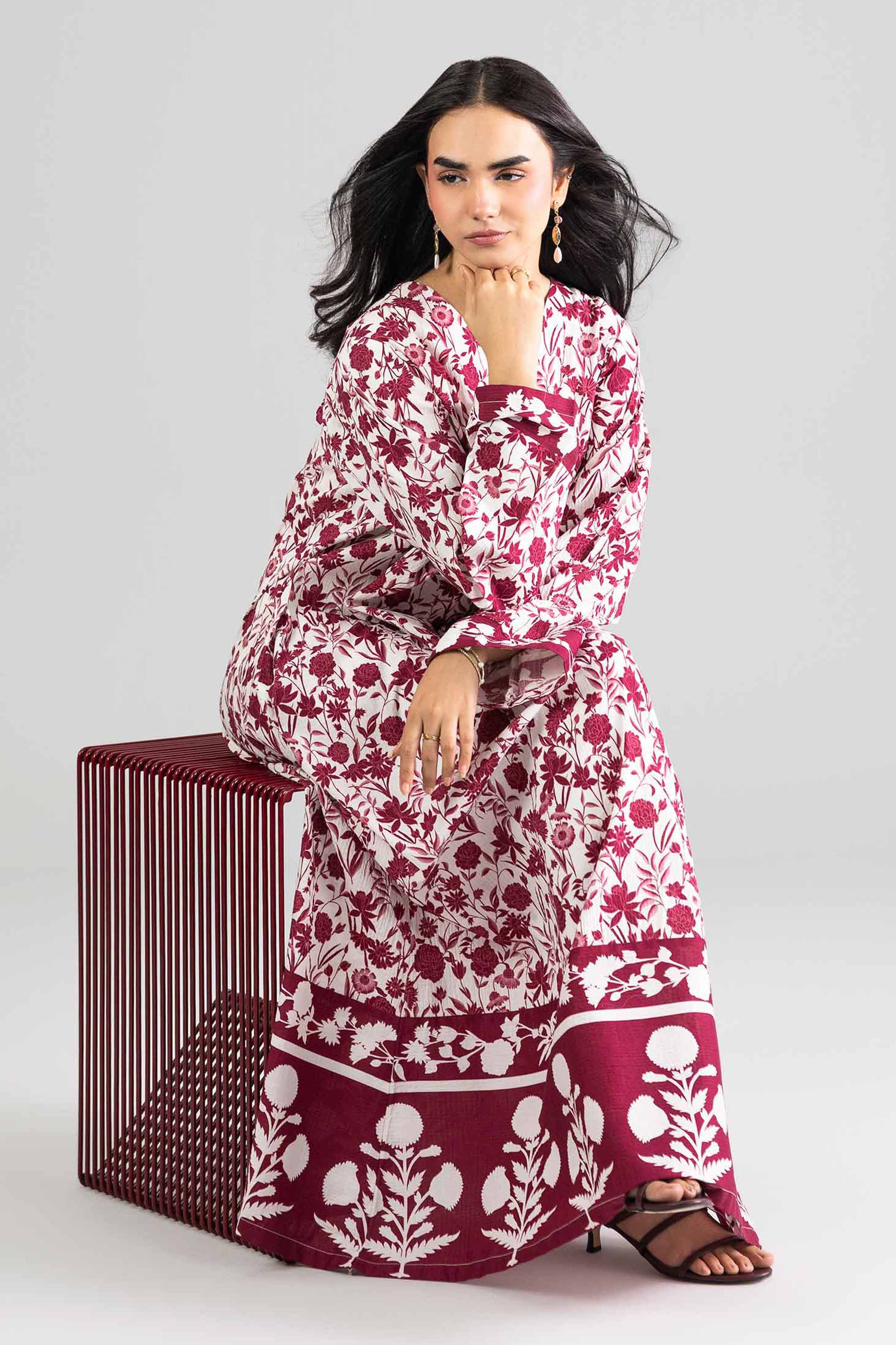 Printed Dress - FE26-23 - Image 6