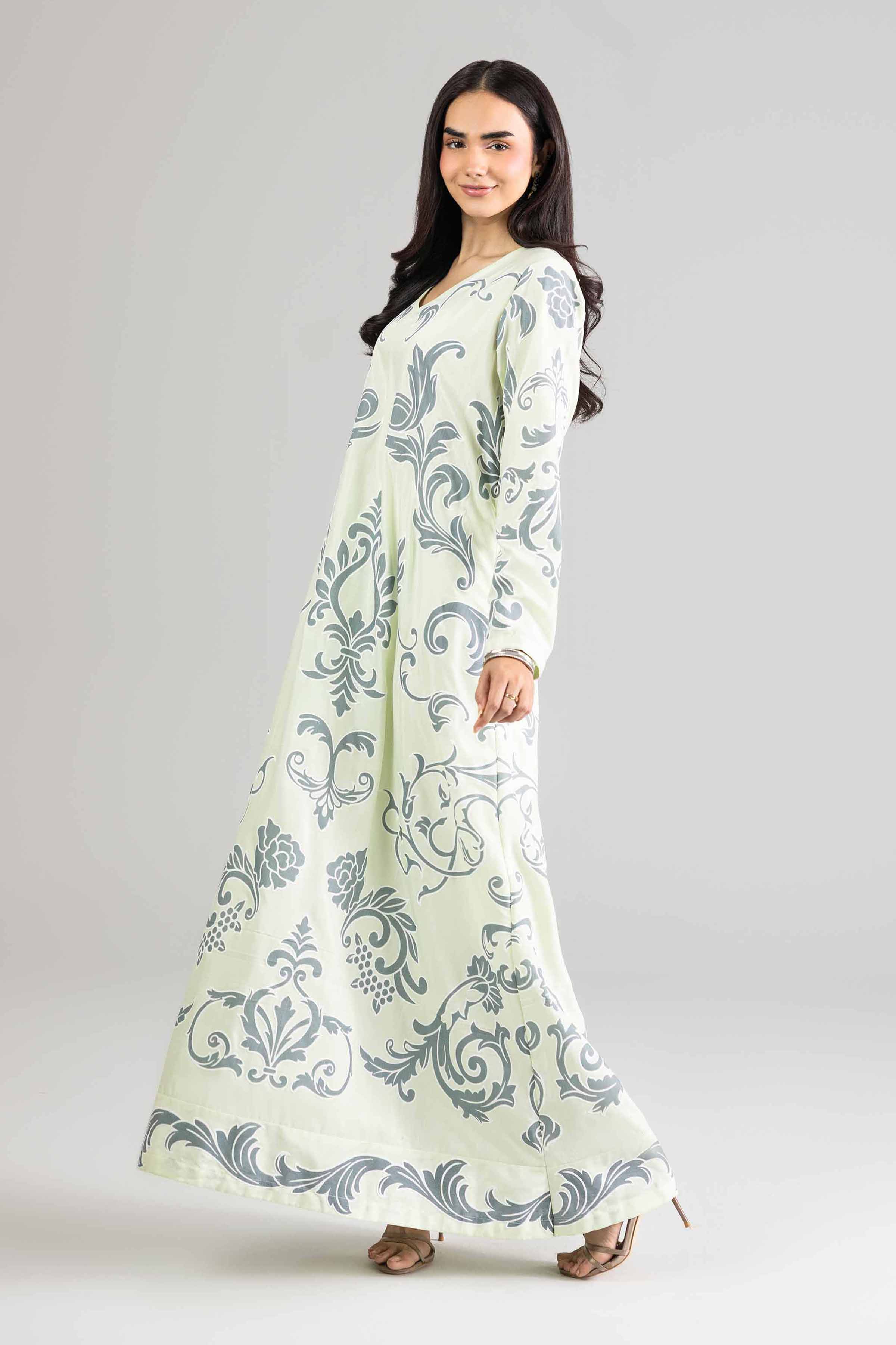 Printed Dress - FE26-53 - Image 5