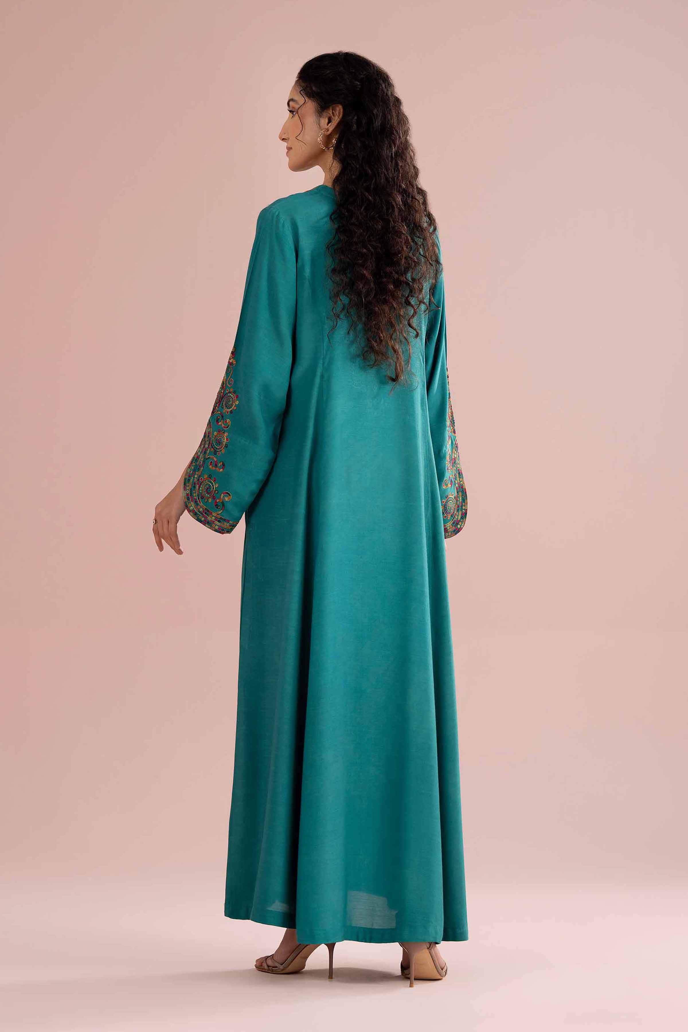 Embroidered Dress - FE26-57 - Image 4