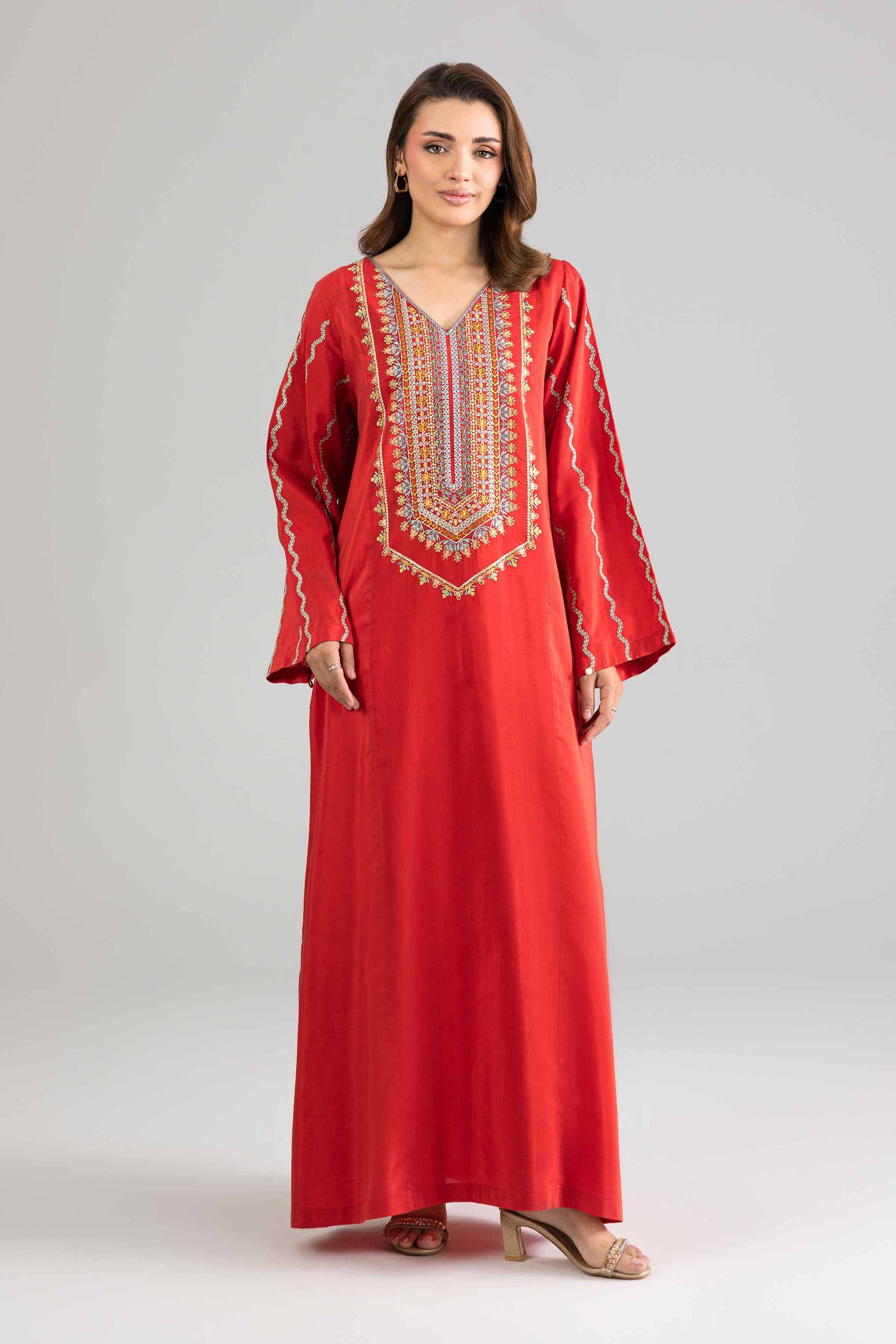 Embroidered Dress - FE26-60 - Image 3