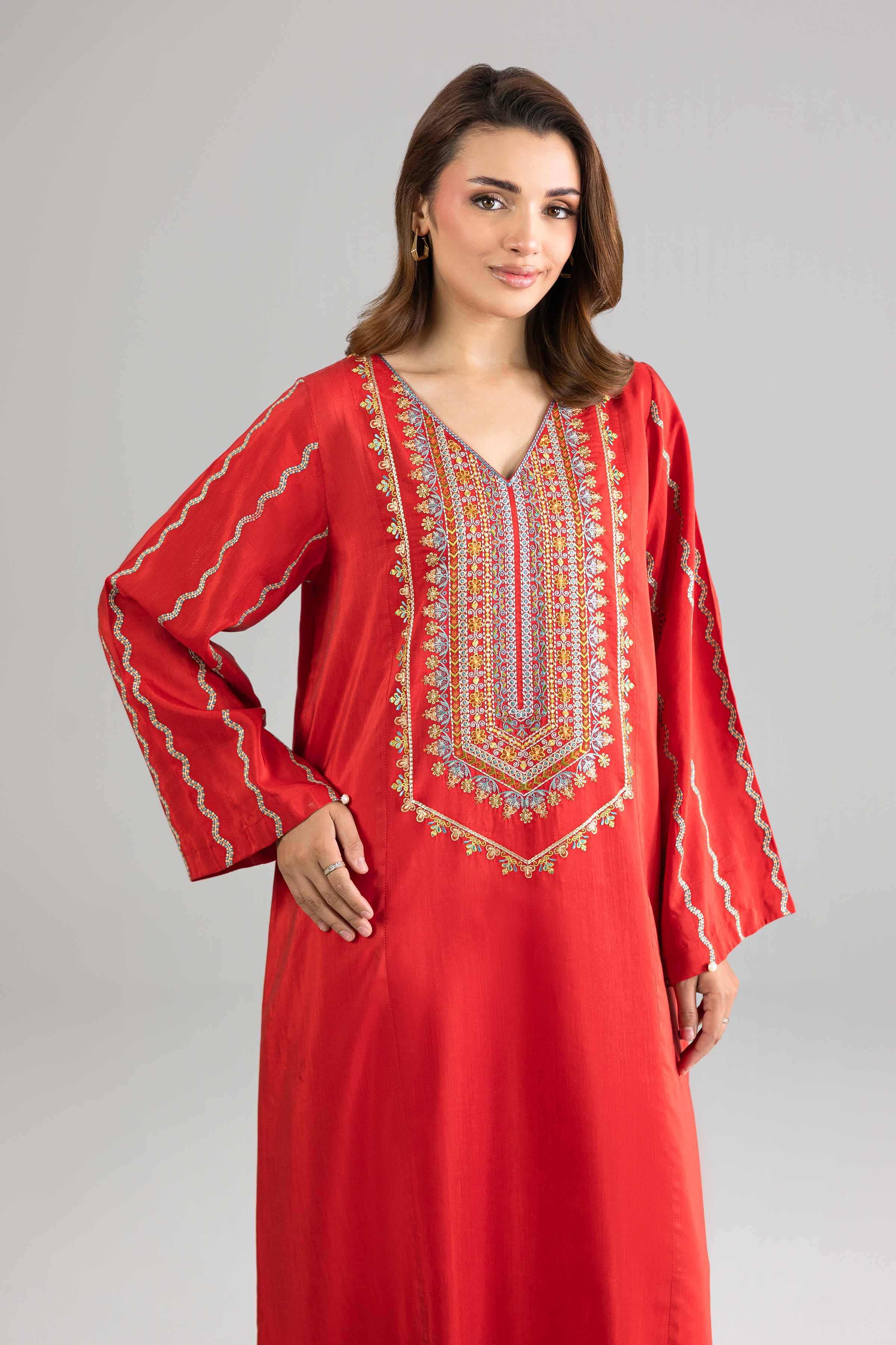 Embroidered Dress - FE26-60 - Image 6