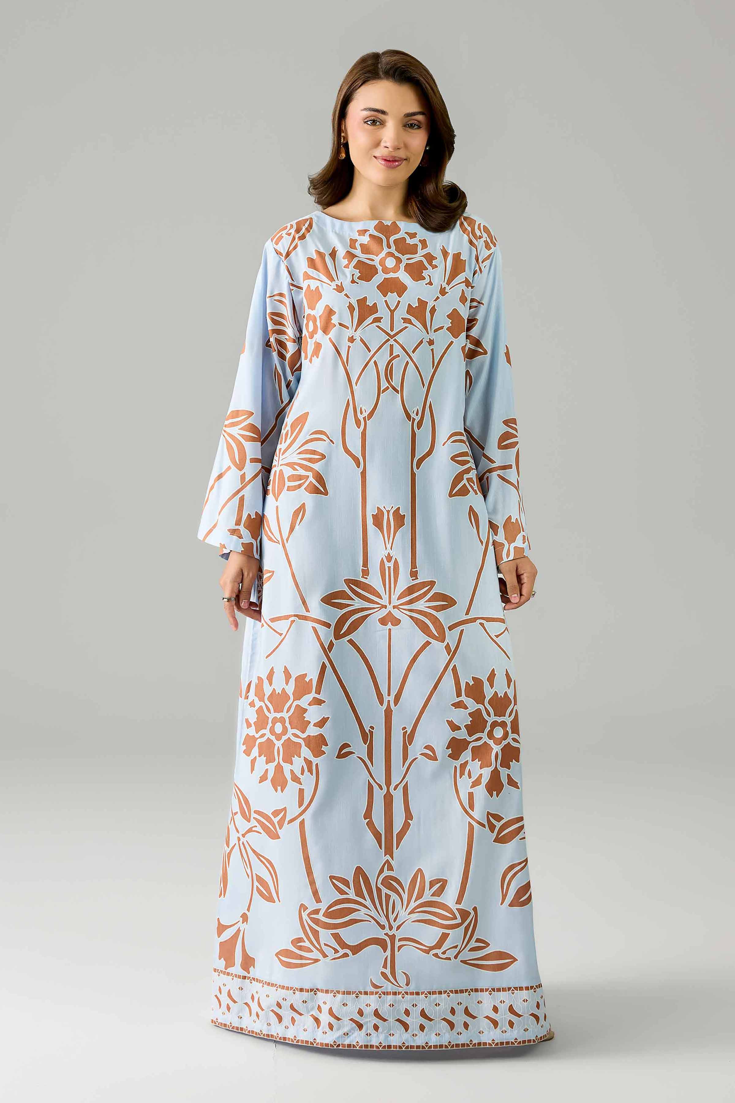 Printed Dress - FE26-77 - Image 3
