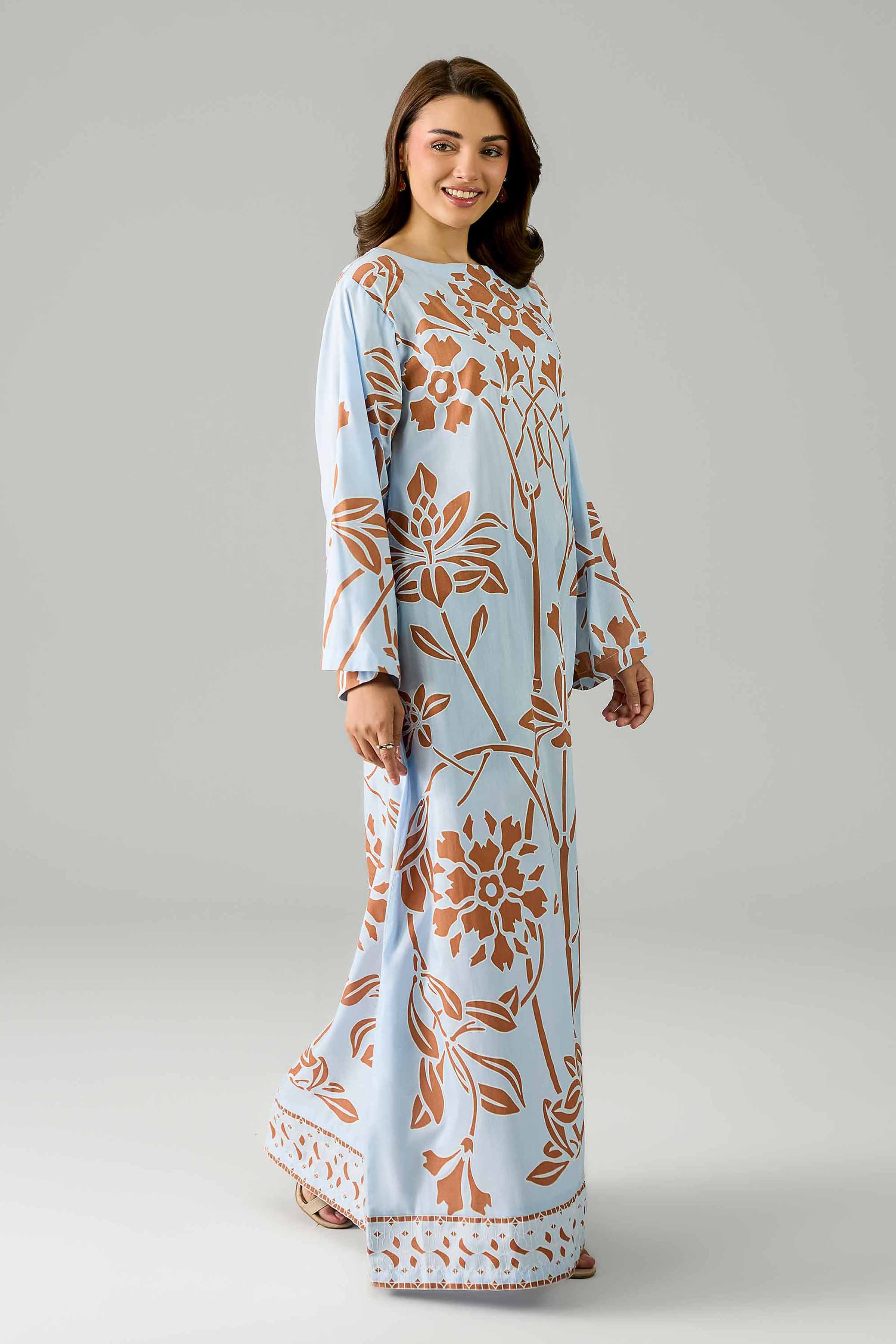 Printed Dress - FE26-77 - Image 5