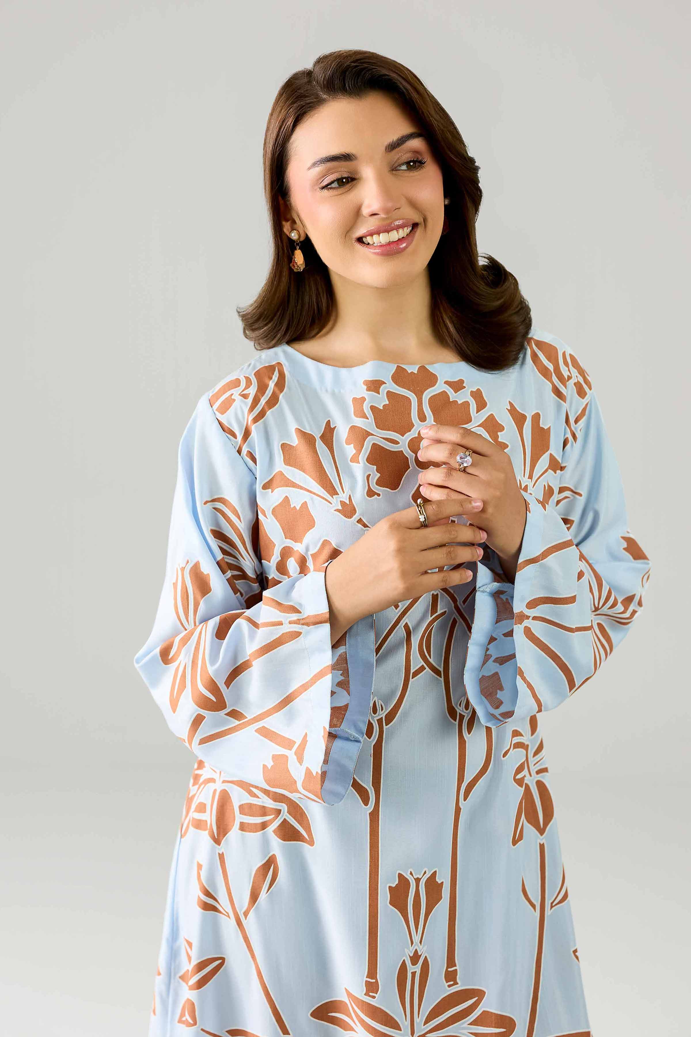 Printed Dress - FE26-77 - Image 7