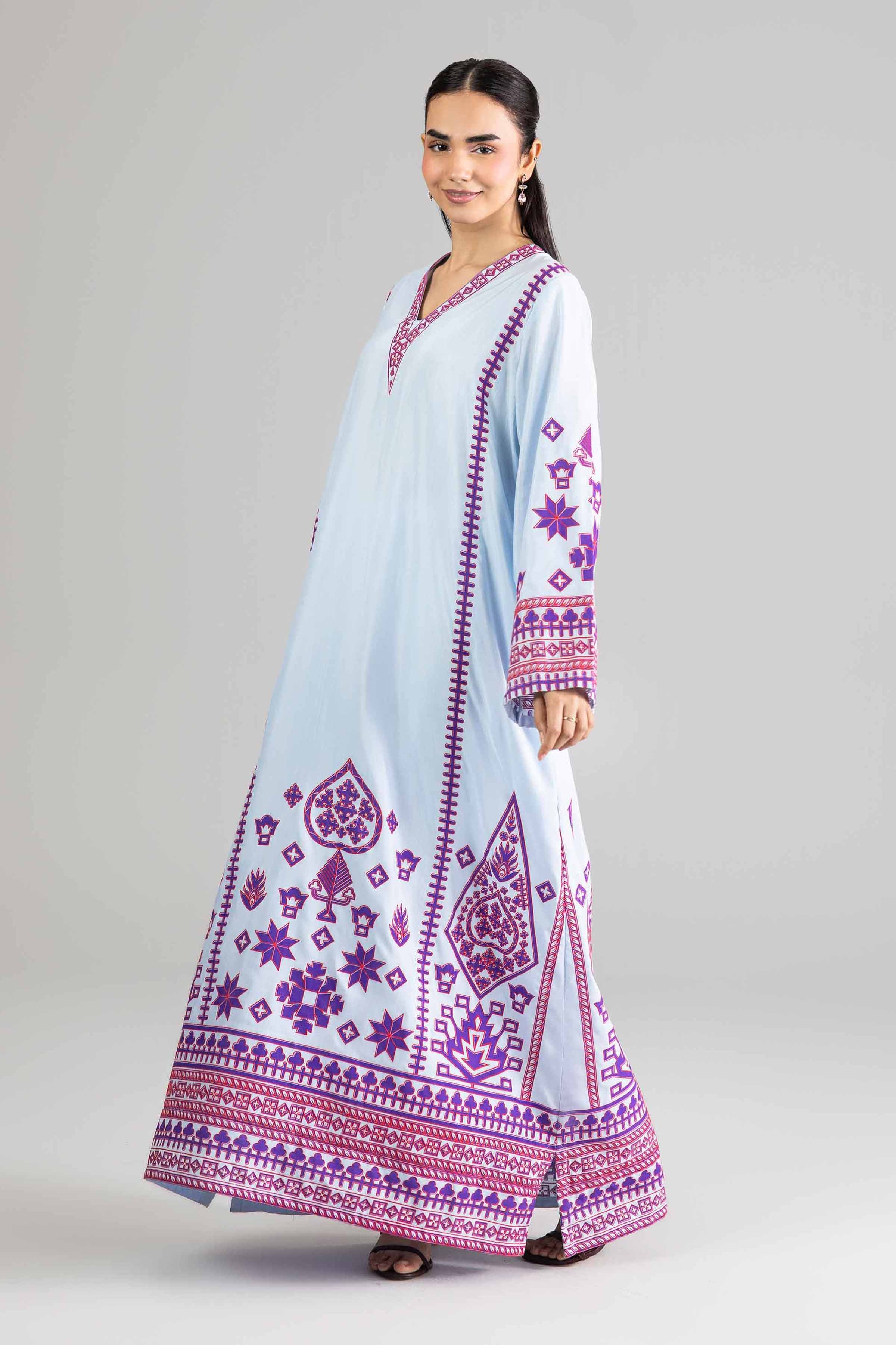 Printed Dress - FE26-78 - Image 4