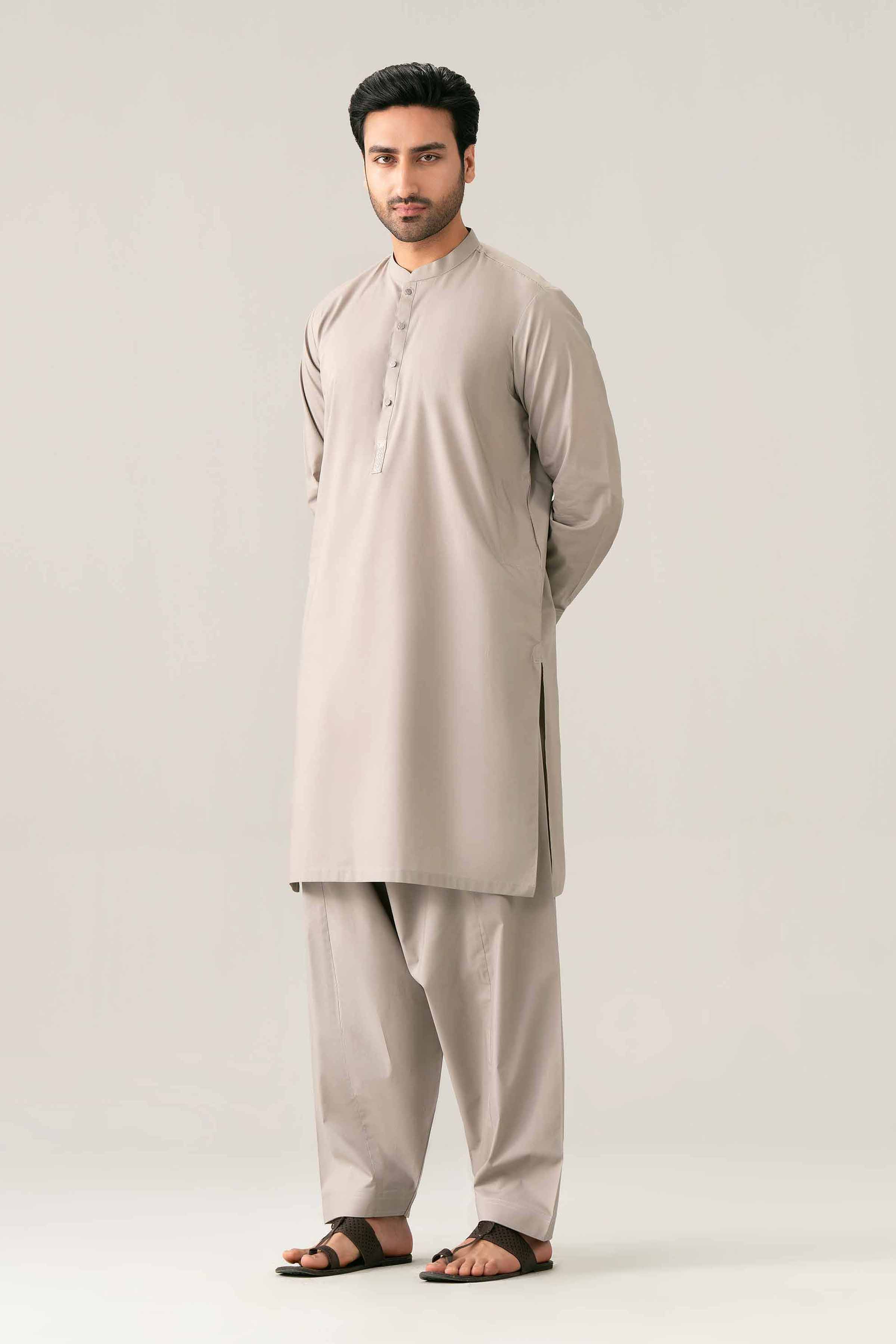 2 Piece - Embroidered Suit - NQ26-016 - Image 5