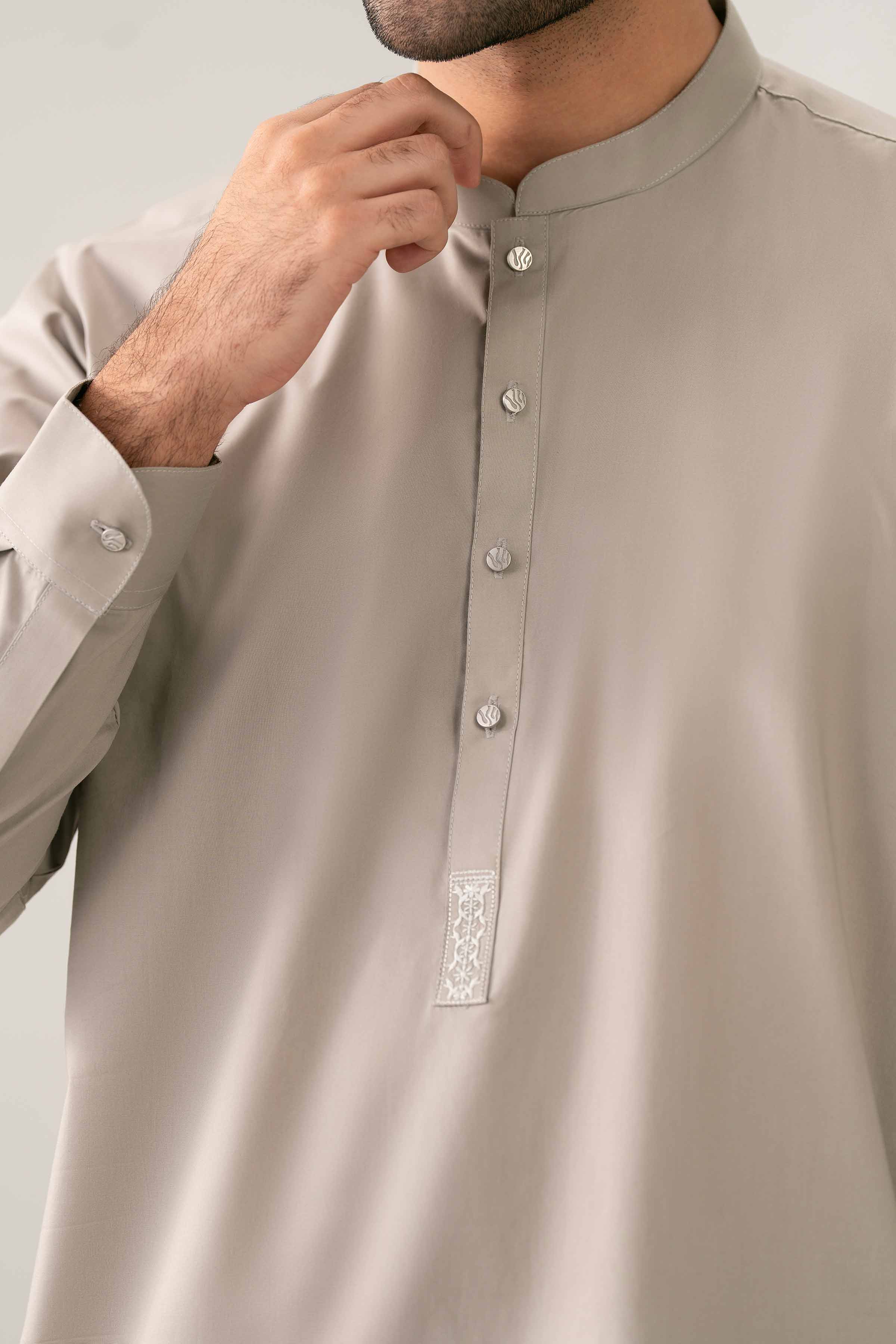 2 Piece - Embroidered Suit - NQ26-016 - Image 7