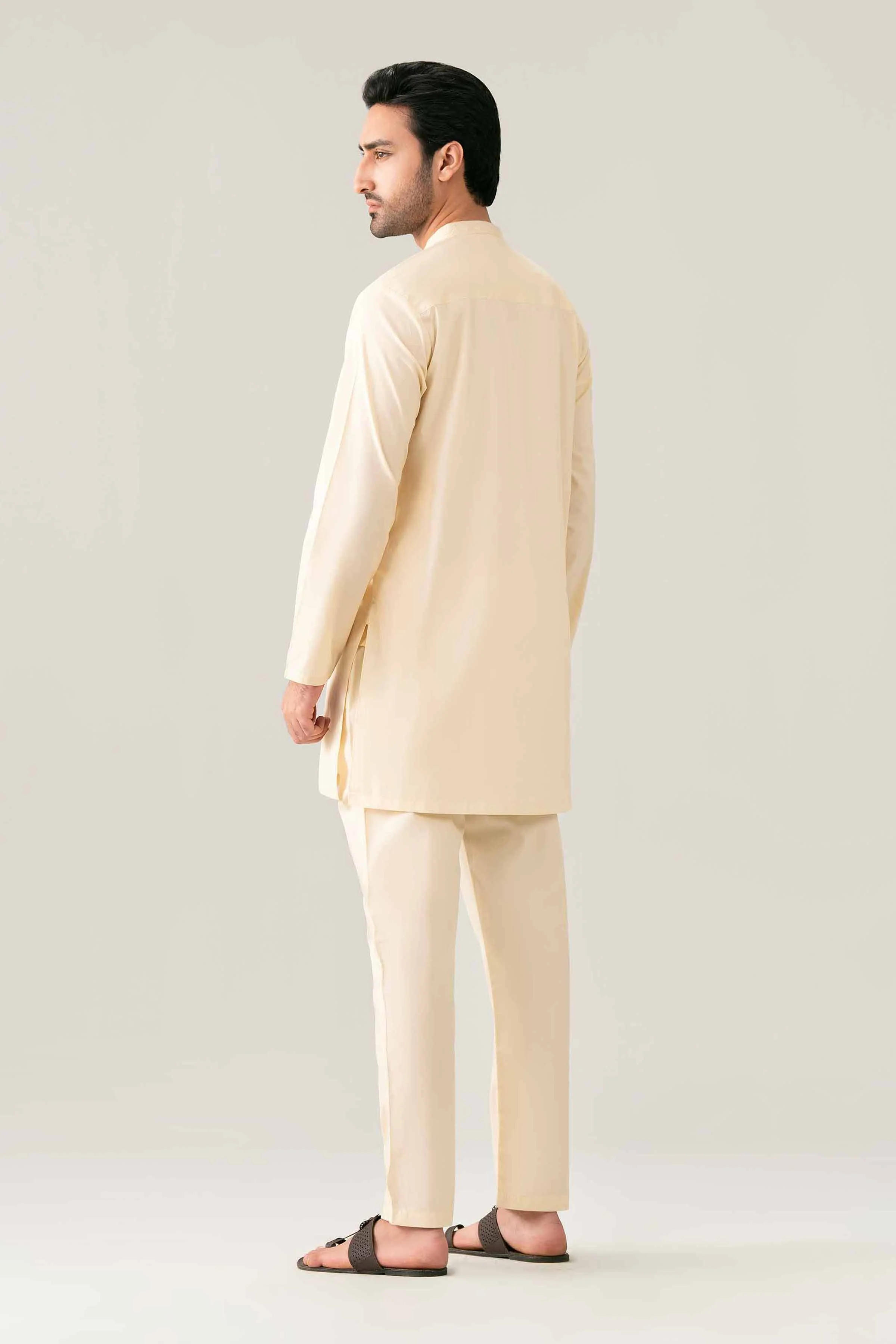 2 Piece - Embroidered Suit - NQ26-017 - Image 4