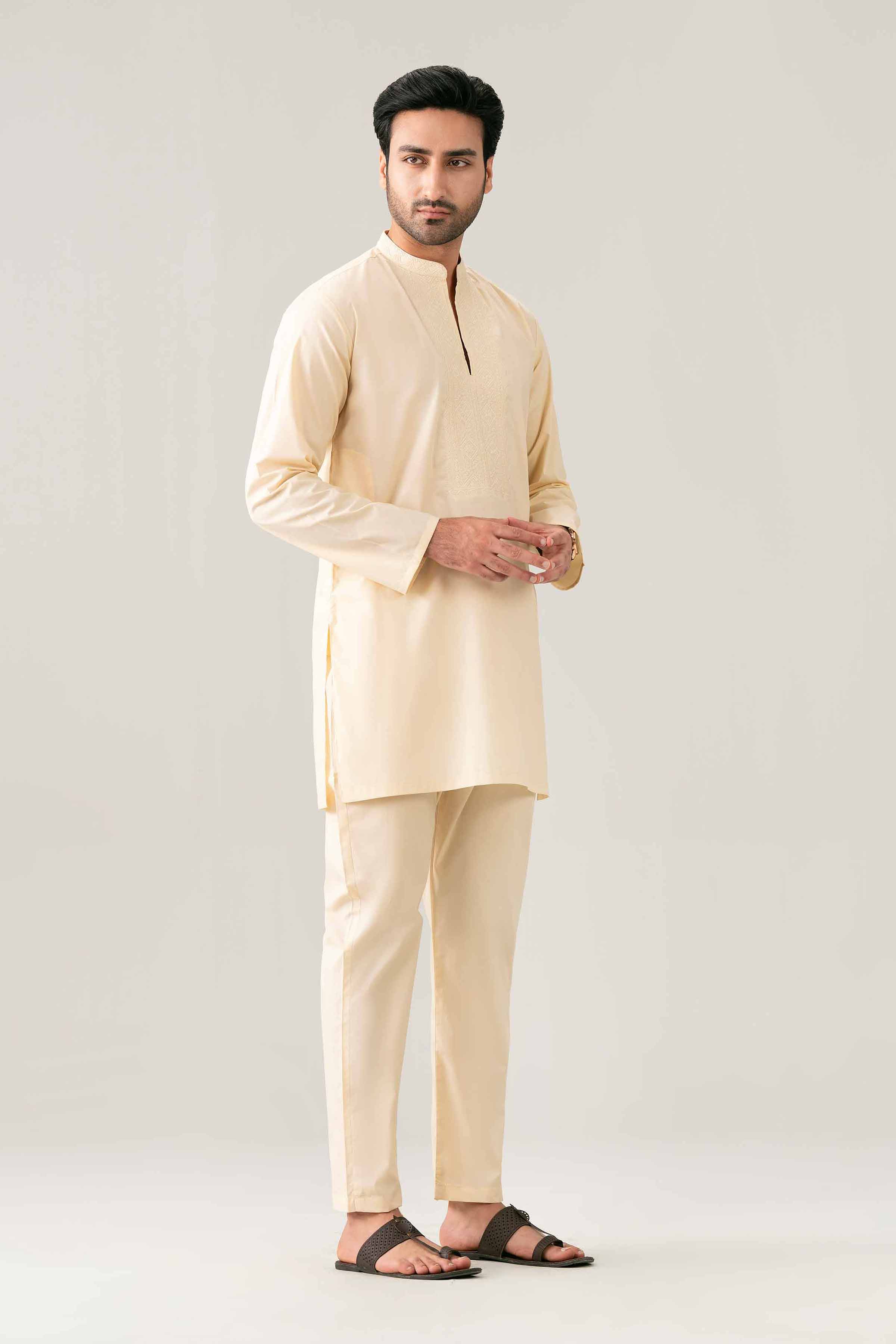 2 Piece - Embroidered Suit - NQ26-017 - Image 5