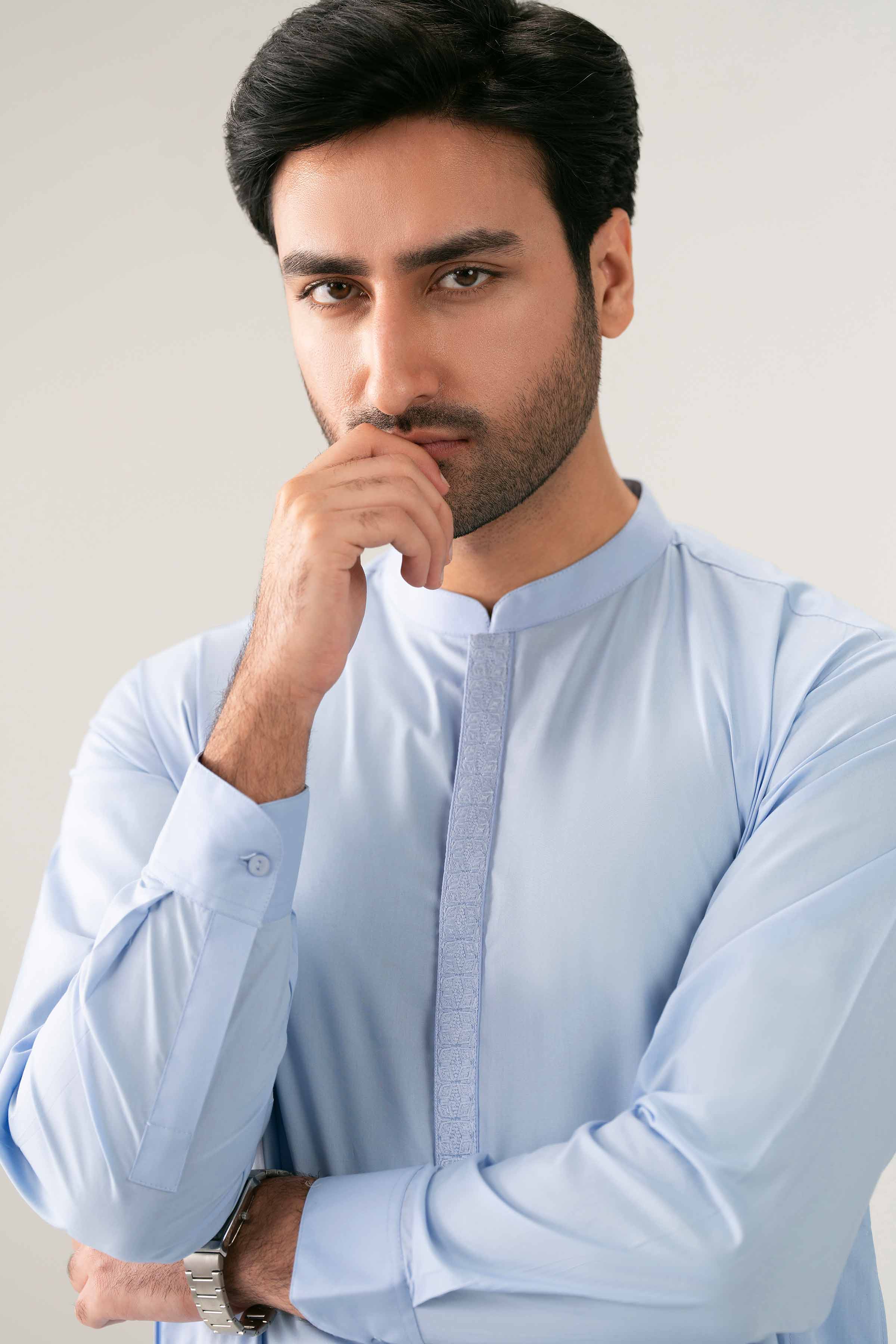 Embroidered Kurta - NQ26-020 - Image 9