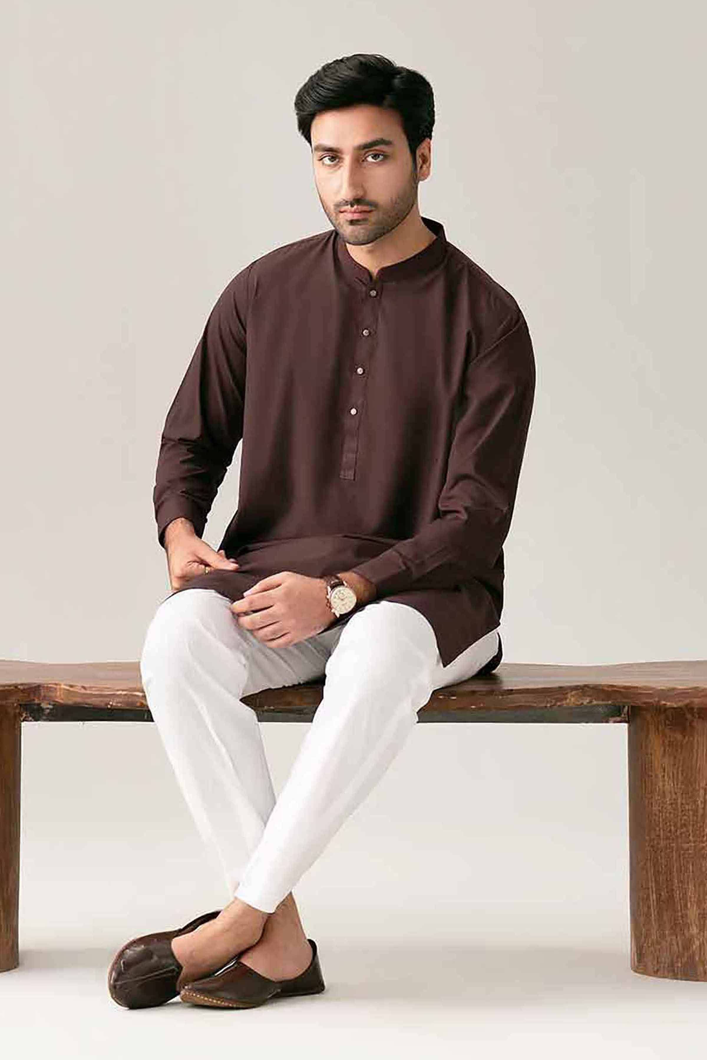 Embroidered Kurta - NQ26-022 - Image 10