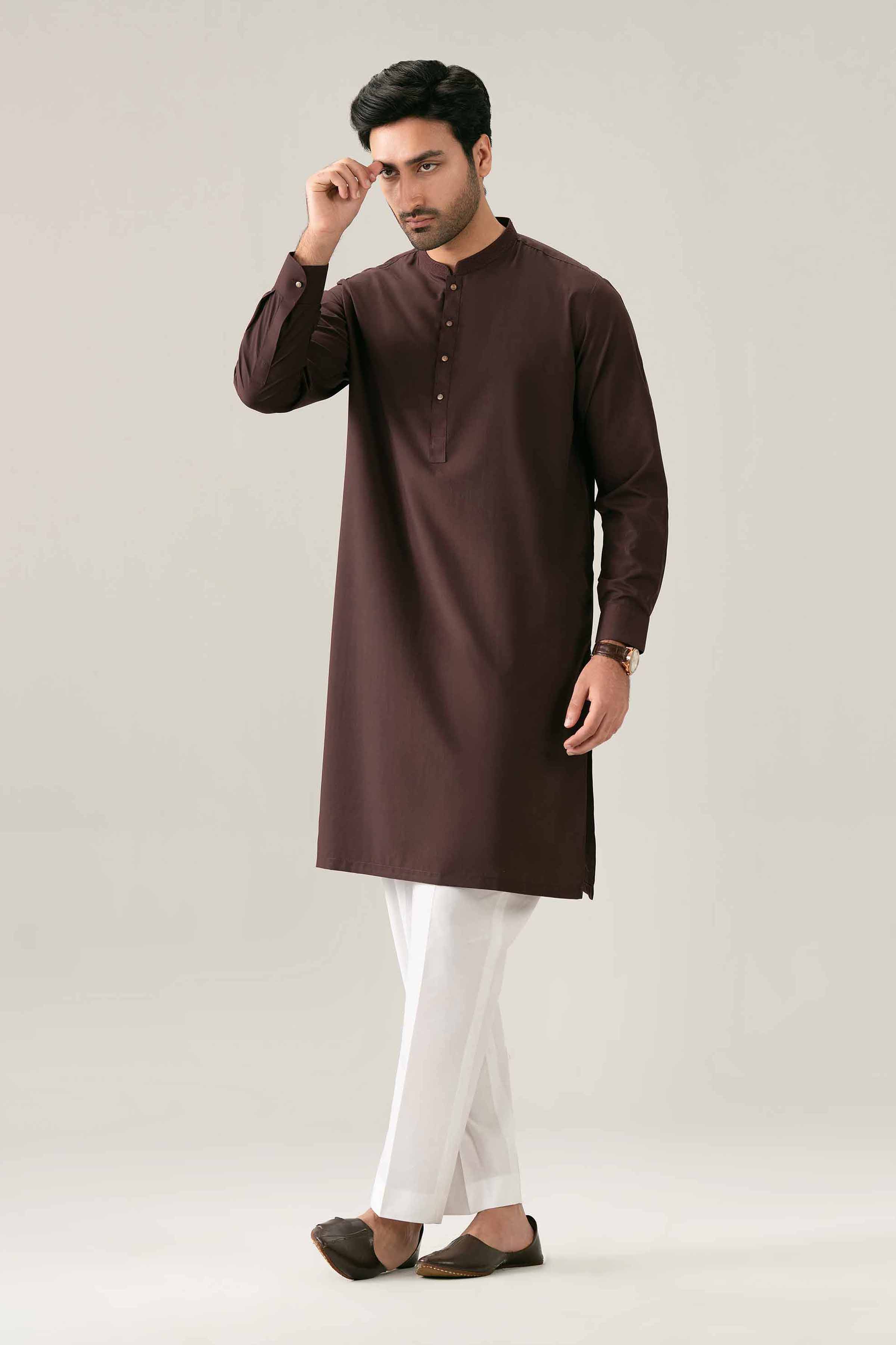 Embroidered Kurta - NQ26-022 - Image 5