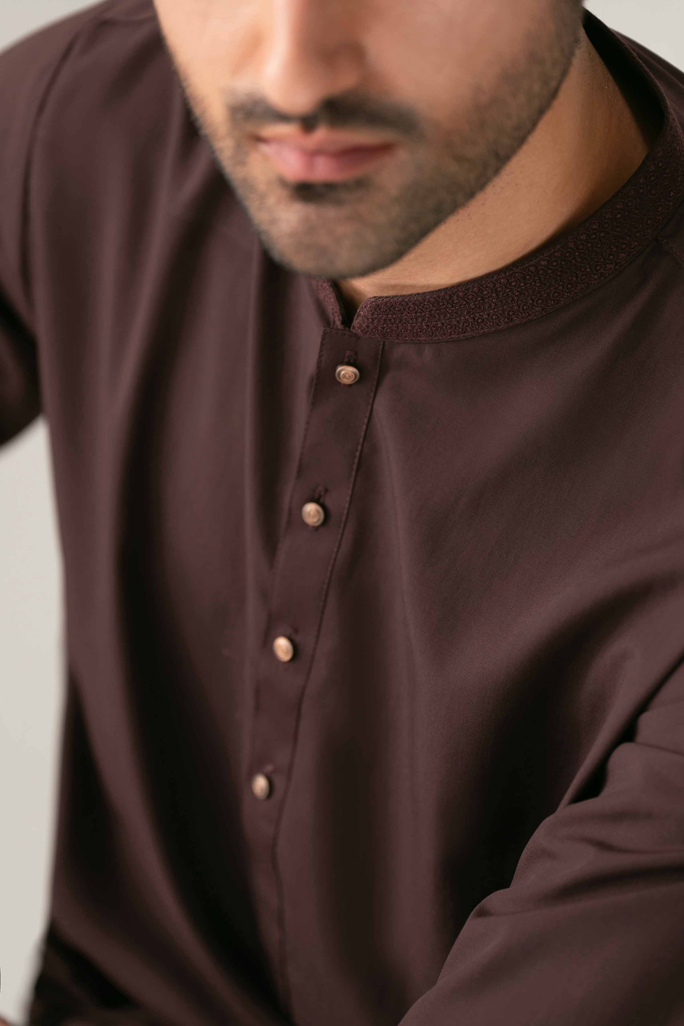 Embroidered Kurta - NQ26-022 - Image 9