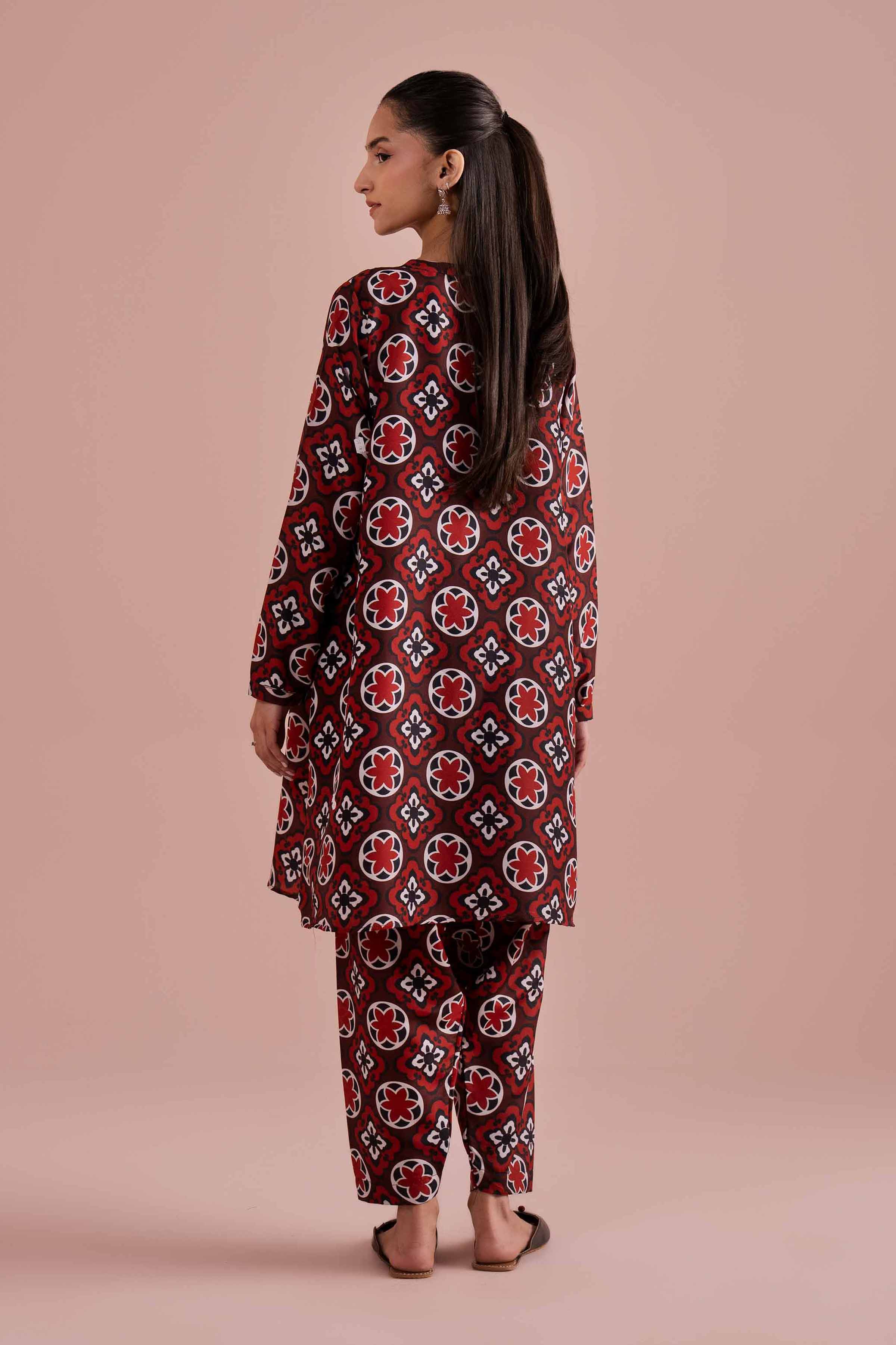 2 Piece - Printed Suit - PE26-12 - Image 3