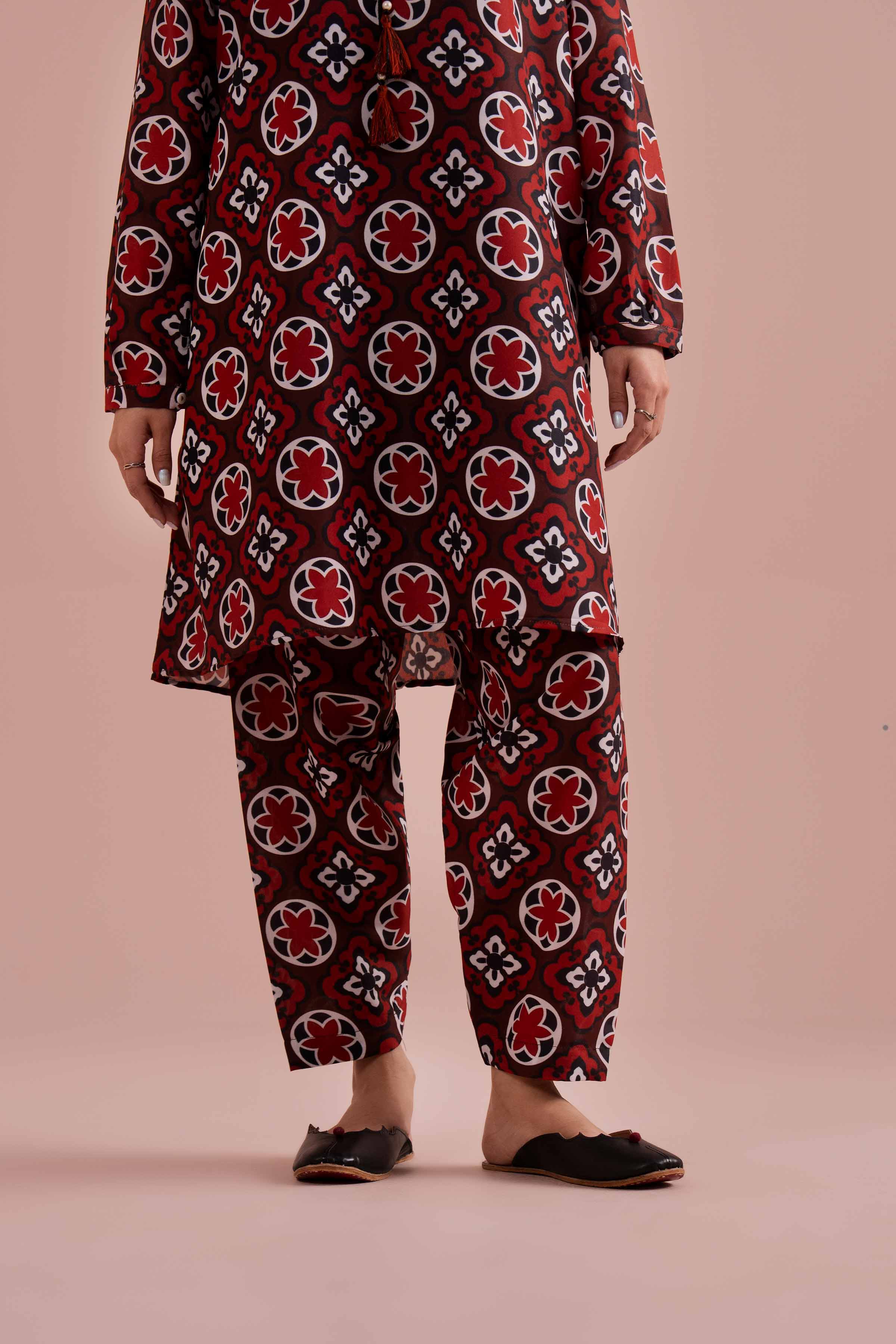 2 Piece - Printed Suit - PE26-12 - Image 8