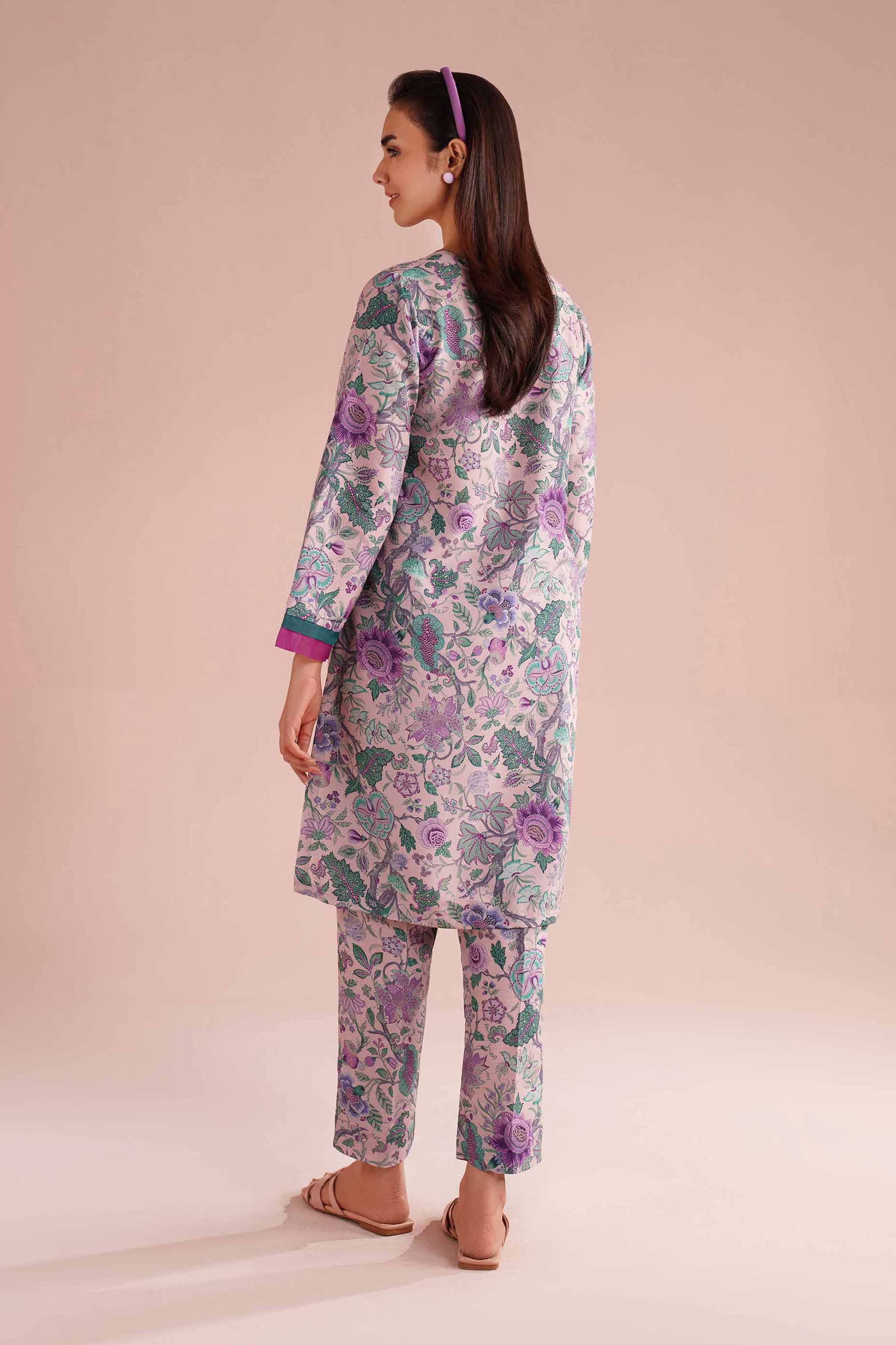 2 Piece - Printed Suit - PE26-14 - Image 3
