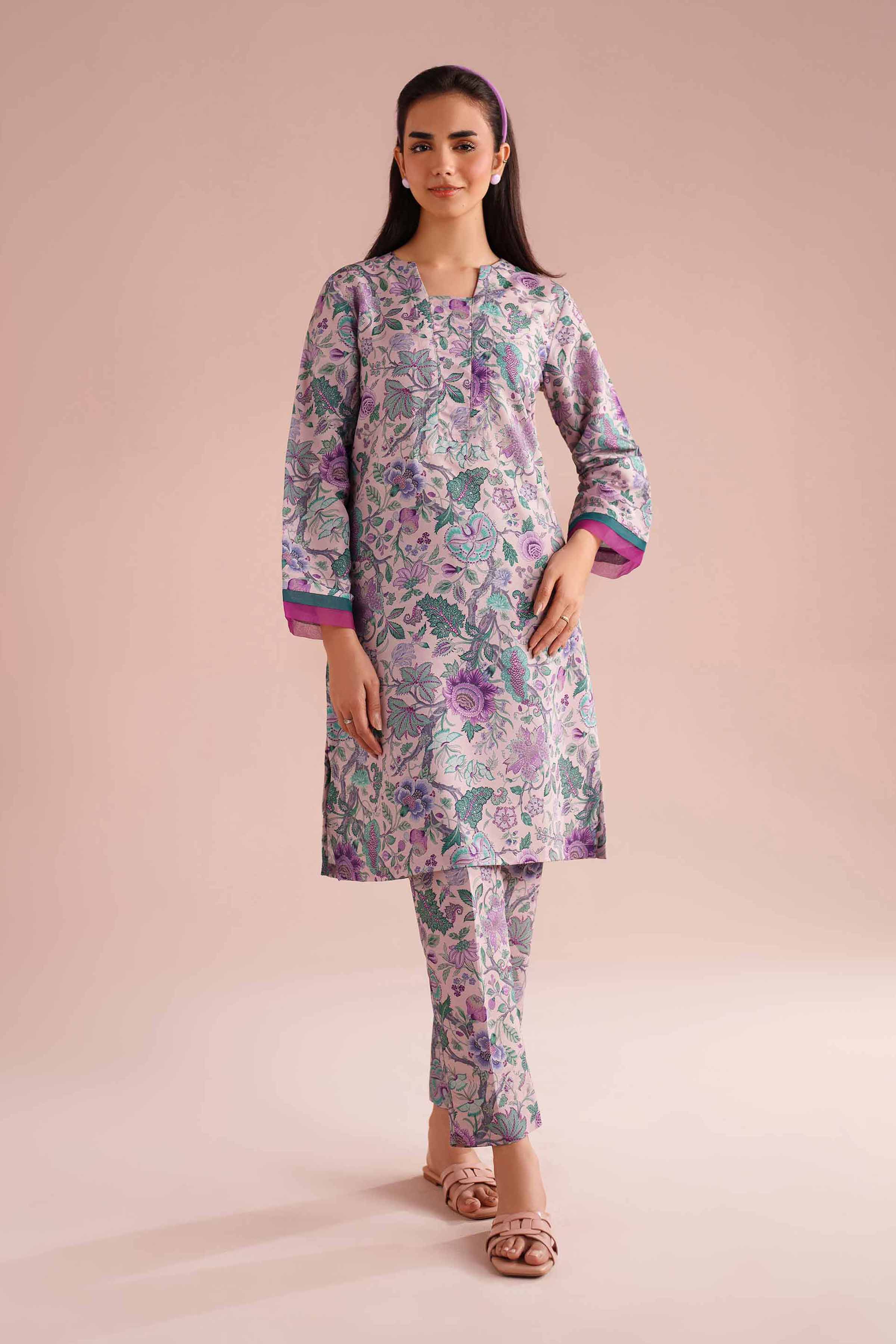 2 Piece - Printed Suit - PE26-14 - Image 5
