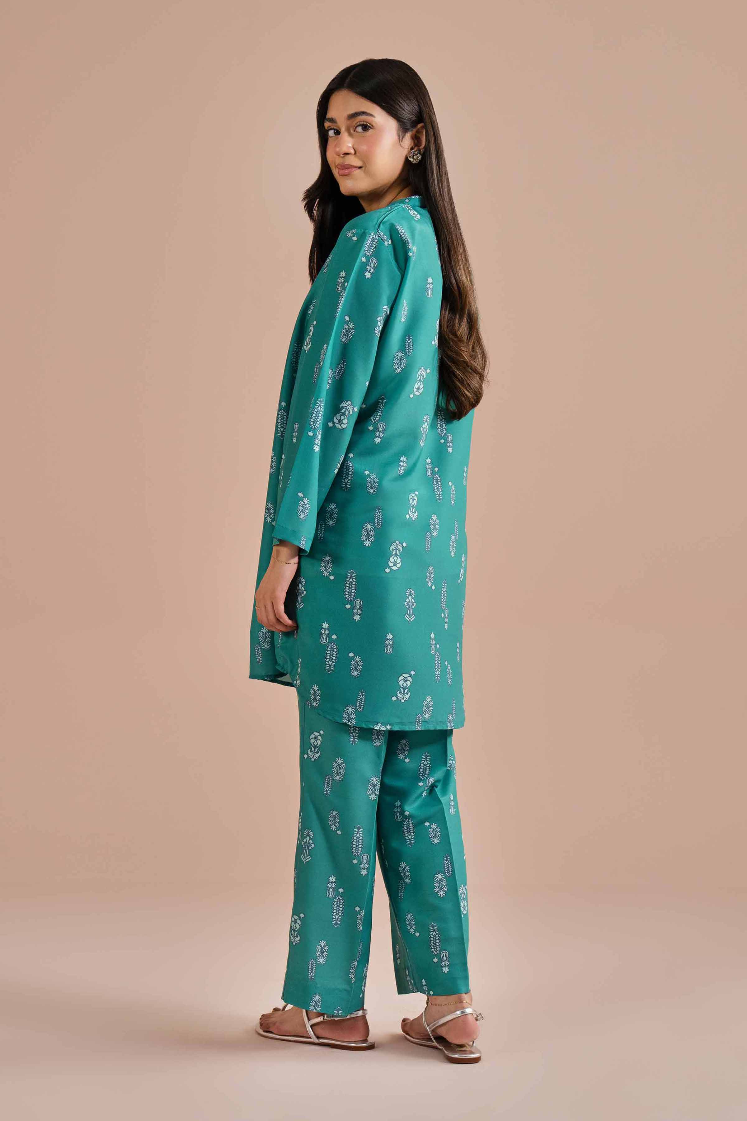 2 Piece - Printed Suit - PE26-15 - Image 3