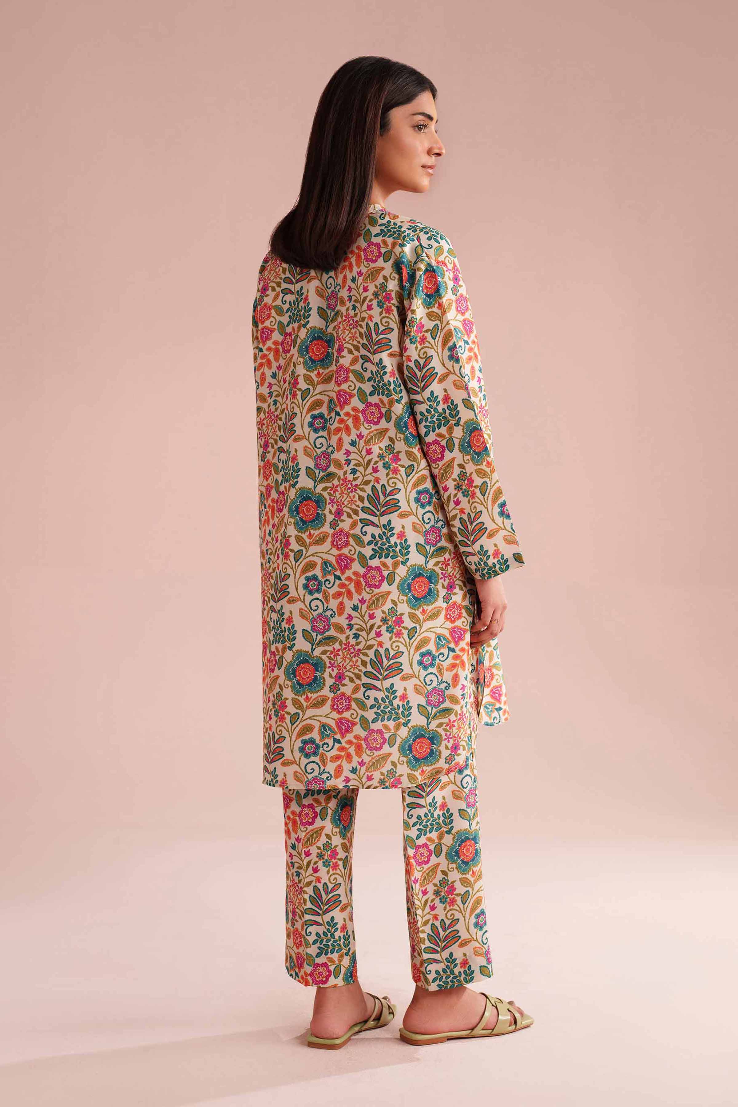 2 Piece - Printed Suit - PE26-16 - Image 4