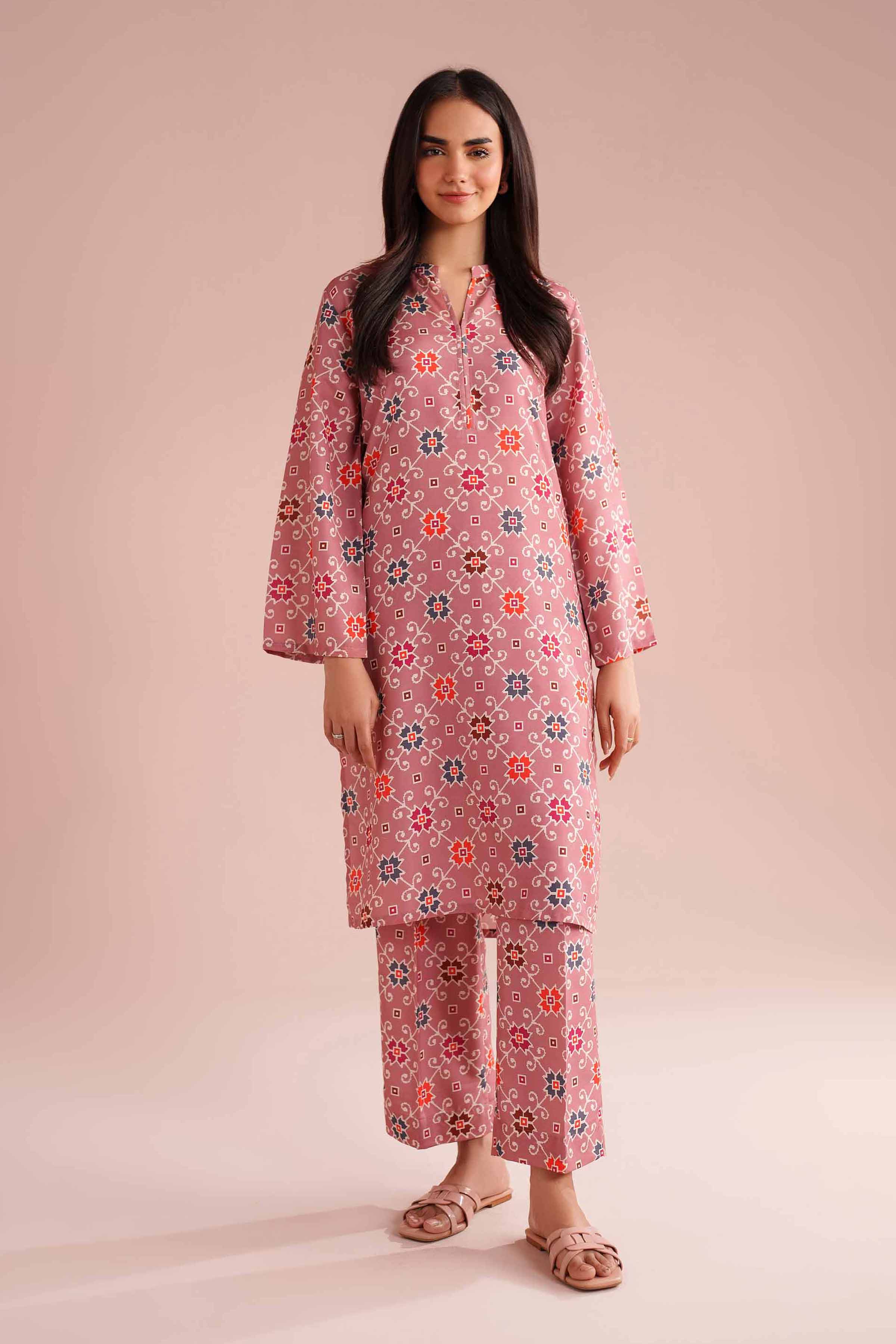 2 Piece - Printed Suit - PE26-31 - Image 5