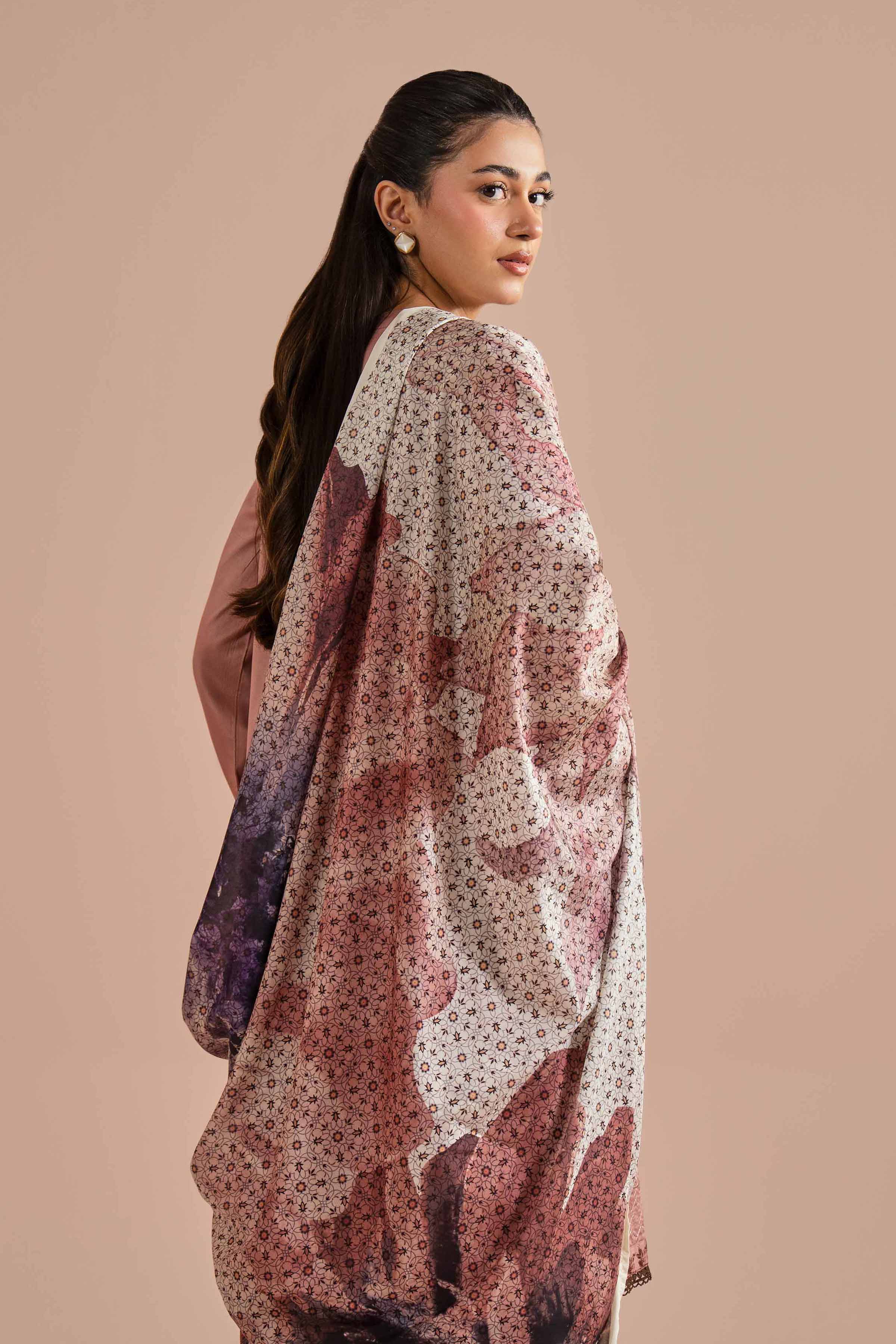 3 Piece - Embroidered Suit - PE26-61 - Image 5