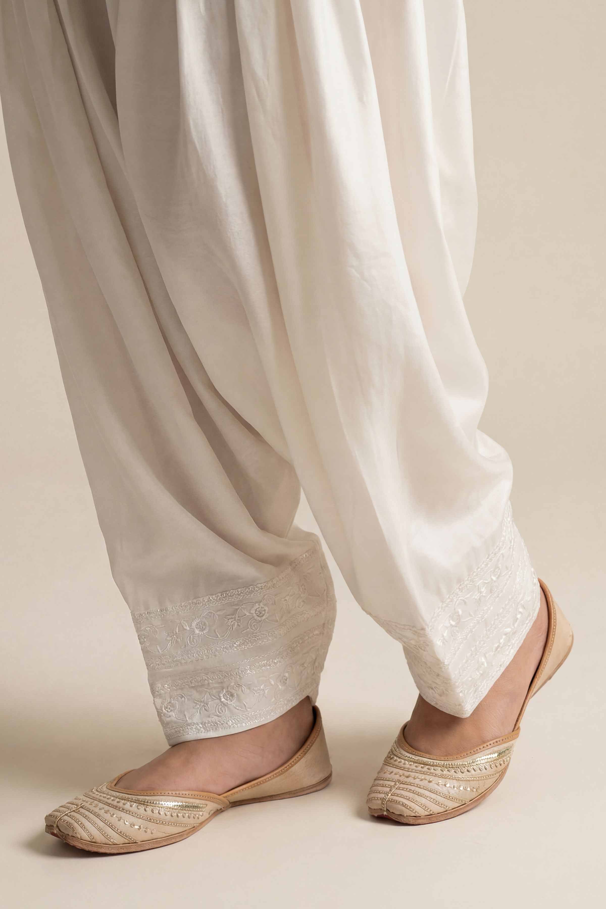 Embroidered Shalwar - PE26-645 - Image 5