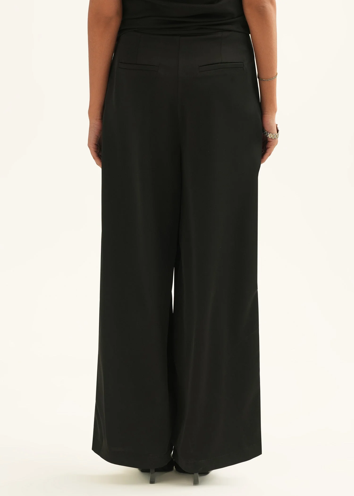 Embellished Satin Pants - KOA - Image 6